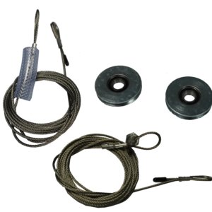 Kit di manutenzione puleggia e cavo SteelTrak 165cm